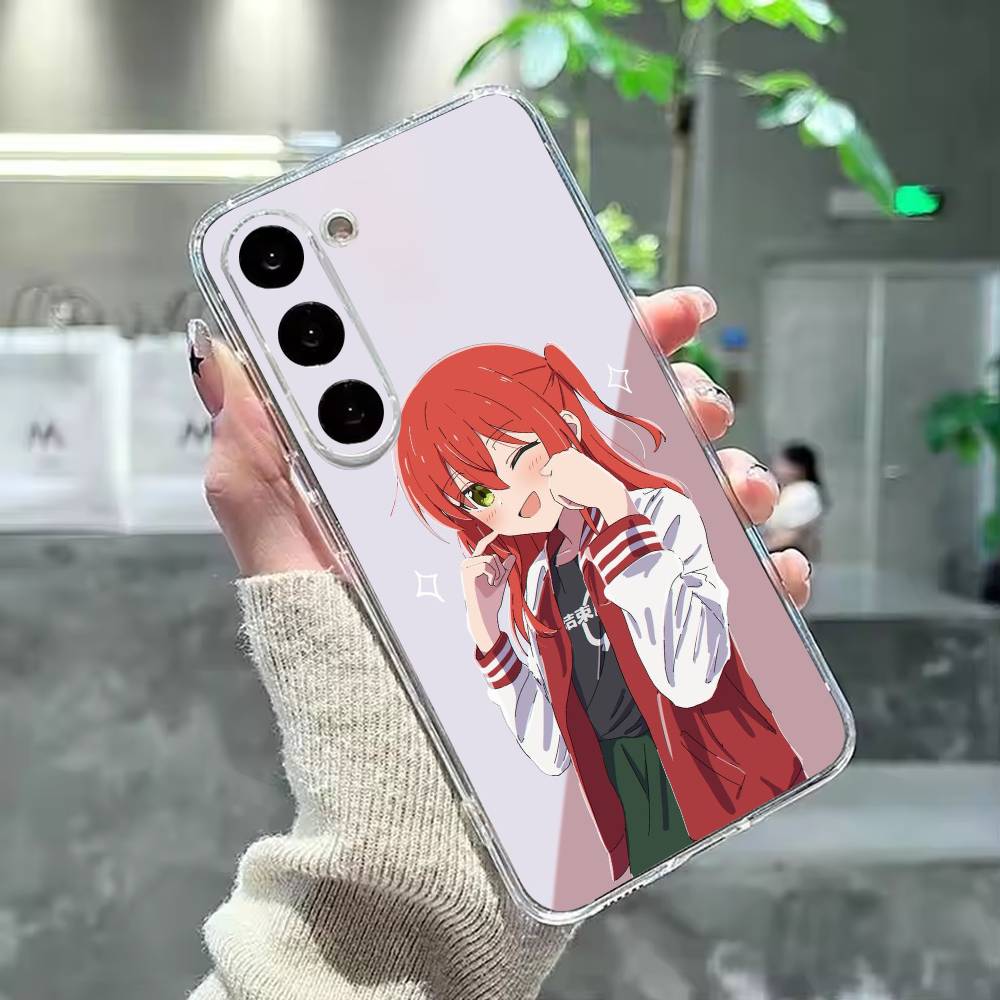 Bocchi the Rock Phone Case For Samsung Galaxy A91,80,73,72 ,71,53,52,32 ,31,22,21s,20,Transparent Case Samsung a52 a52S