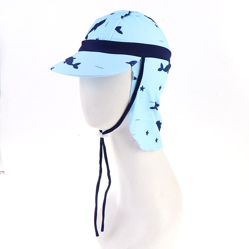 Kids Windproof Anti-UV Sun Hat Large Brimmed Breathable Nylon Multicolor Cap for Hiking Climbing
