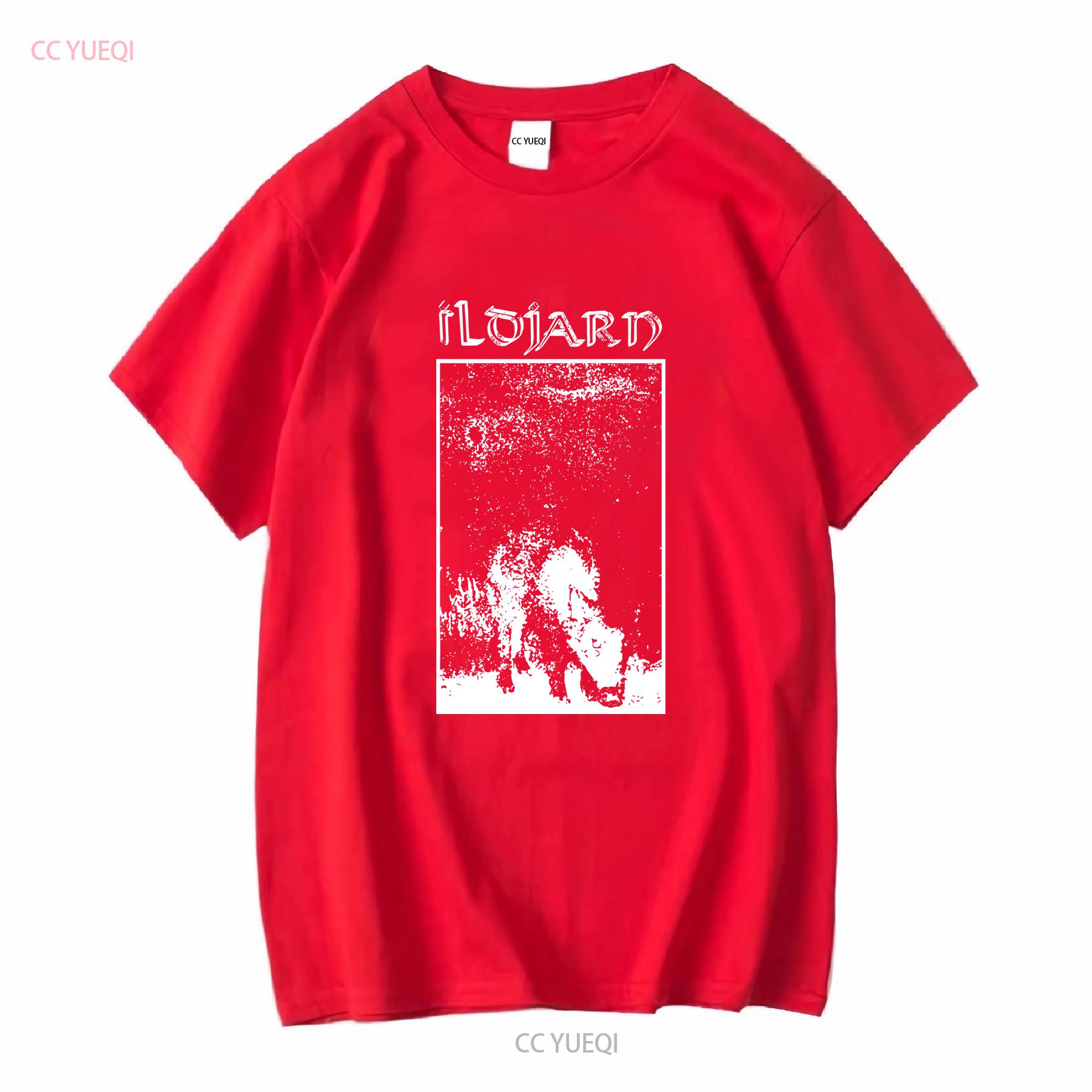 Ildjarn T Shirt long or short sleeves vintage Washed Stretched Stylish designer clothes Comfortable Unisex S