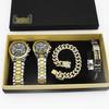 Couple's Waterproof Quartz Wristwatch Set for Men and Women