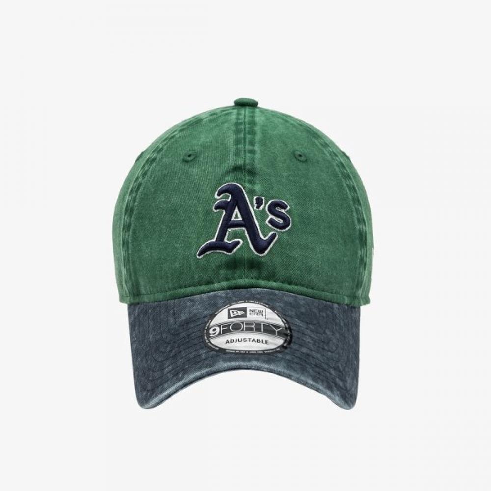 New Era Oakland Athletics Unstructured Ballcap Pigment Washing Green 14561826
