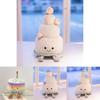Birthday Cake Plush Toy Rainbow Cake Design Soft Stuffed Doll Gift For Girls