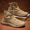 High-top Martin Boots Men's Shoes Autumn Construction Site Work Tooling Shoes Men's Trend Versatile Non-slip Casual Labor Insurance Shoes Men