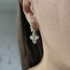 Silver Earrings with Cubic Zirkonia (2187479)