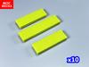 100pcs/lot MOC Bricks Tile 1x1 3070 DIY Room Frame House City Educational Building Blocks Assemble Particles Toy Kids Gift