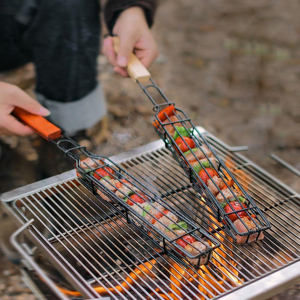 

Portable BBQ Tools Barbecue Cage Barbecue Basket Barbecue Mesh BBQ Clips Barbecue Grill