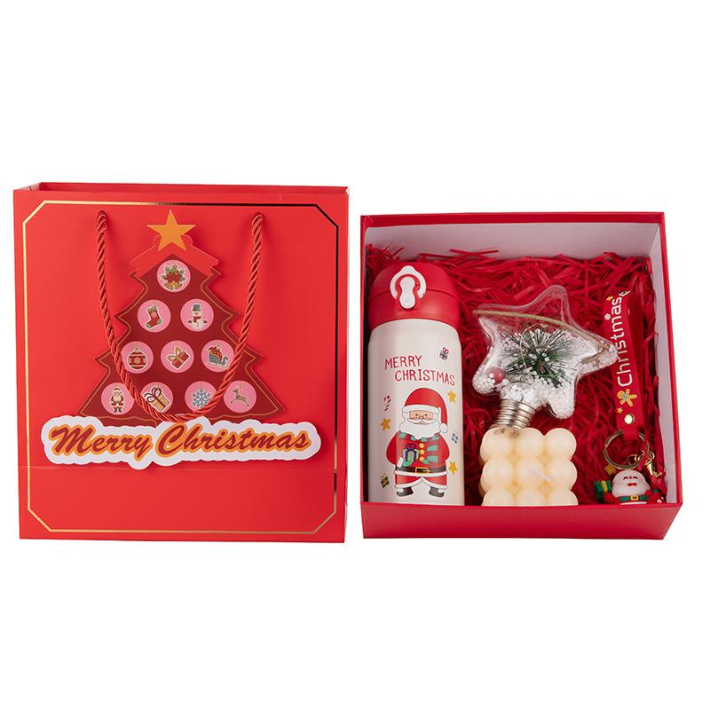 Festive Thermos Tumbler Gift Set - Perfect Christmas & New Year Present Student &Corporate& Friends New Year Presents Family Party