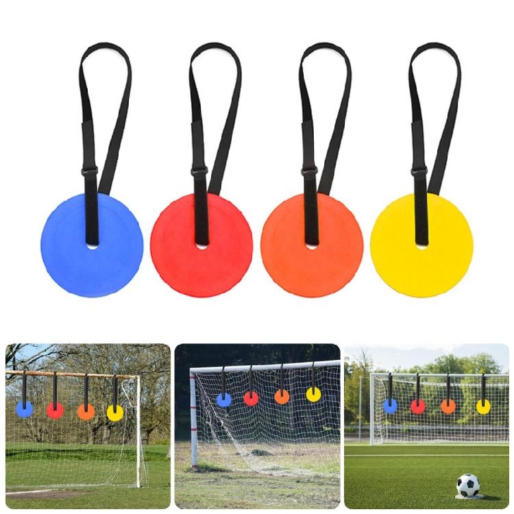 Soccer Goal Targets Adjustable Flexible Football Training Disc Football Training Targets Plate Practice Tool Easy to Use
