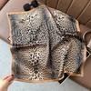 Silk scarf 71 * 71 imitation silk square scarf Korean atmosphere neck silk scarf flower pattern flower polka dot scarf