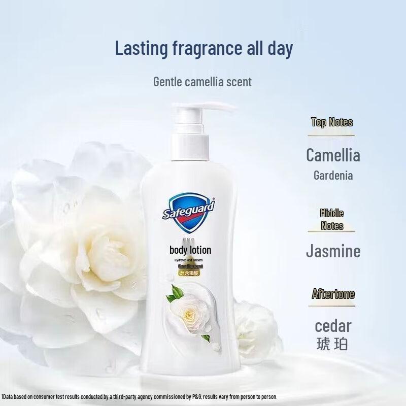Увлажняющий лосьон для тела Safeguard с ароматом камелии