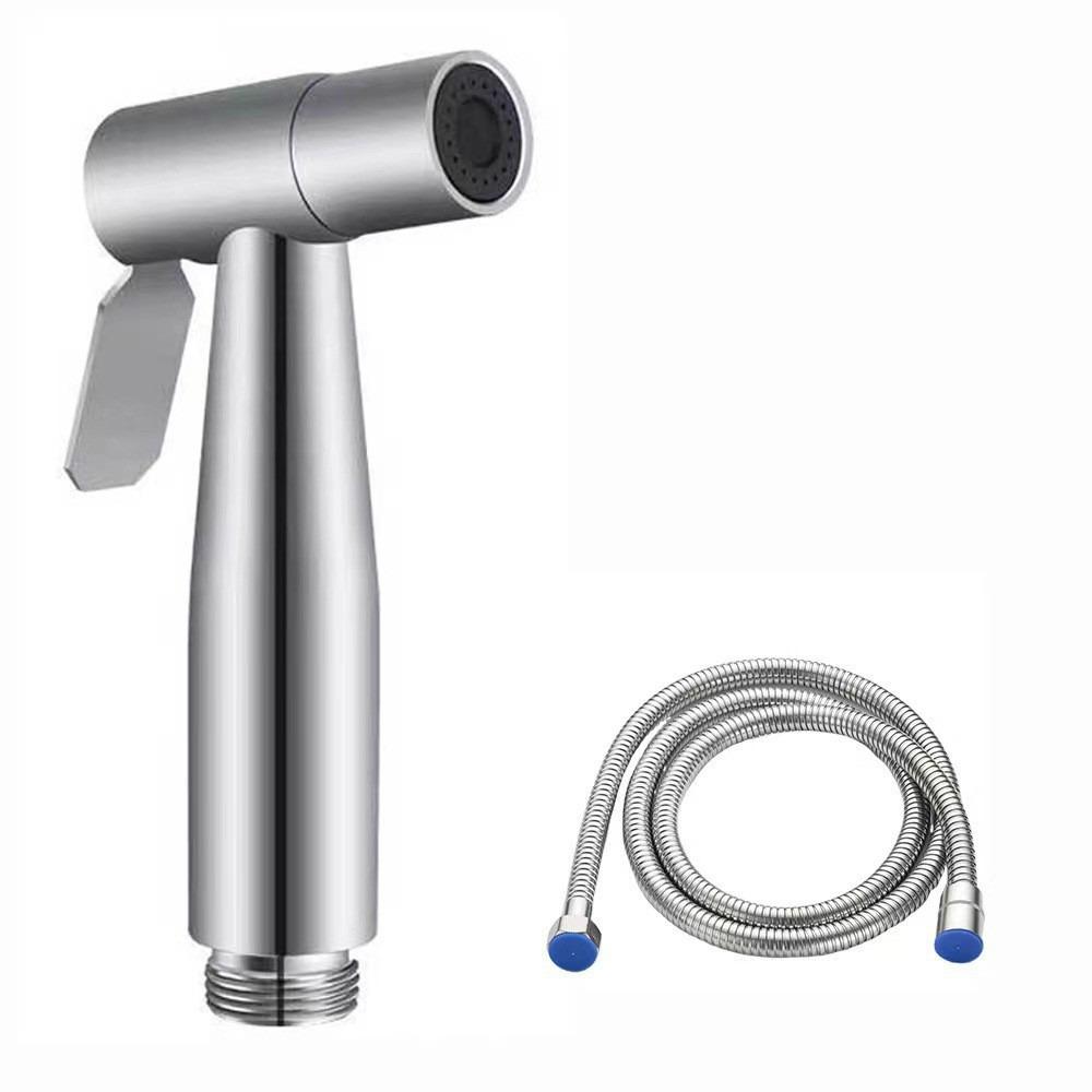 

High Pressure Handheld Bidet Sprayer Set Adjustable Women Washer Sprinklers Floor Cleaning Set A 1.5m Pipe