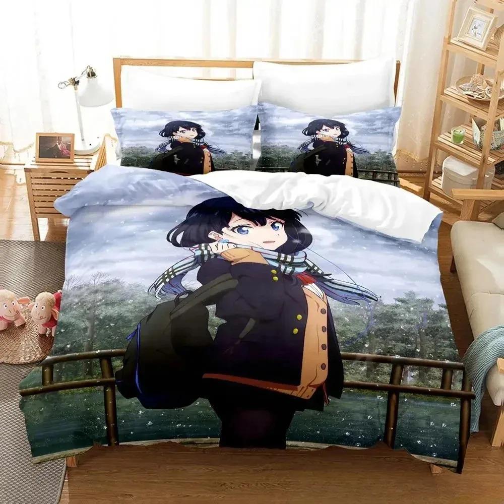 SSSS.GRIDMAN Bedding Set Single Twin Full Queen King Size Bed Set Adult Kid Bedroom Duvet cover Sets Anime parure de lit Bed