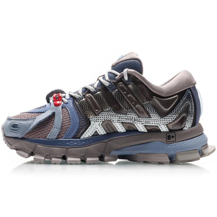 

LiNing Furious Rider ACE 1.5 2019 New York Fashion Week, Runway Collection Low top Casual Shoes Women s Light Gray Blue ARZP014-3 36