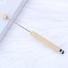 Multi-functional Touch Screen Beading Ballpoint Pen with Extended Rod for DIY Cute Bead Design