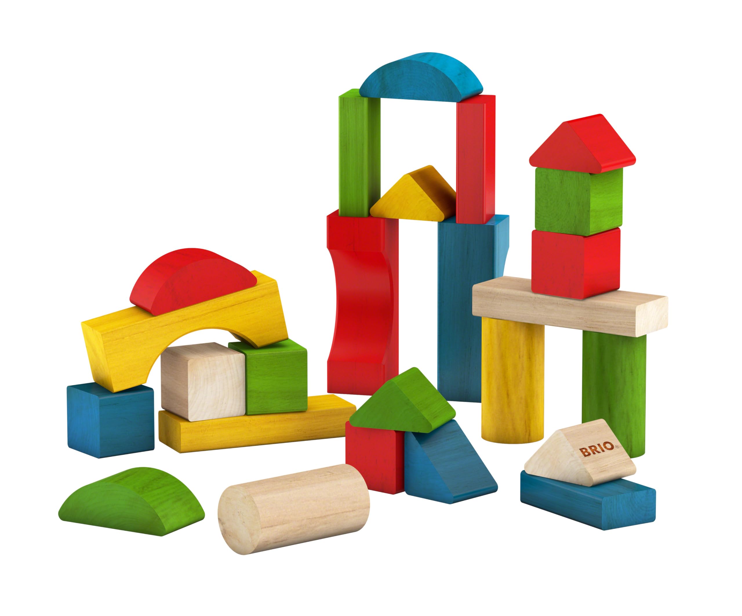 

BRIO Цветные блоки 25 штук 30114