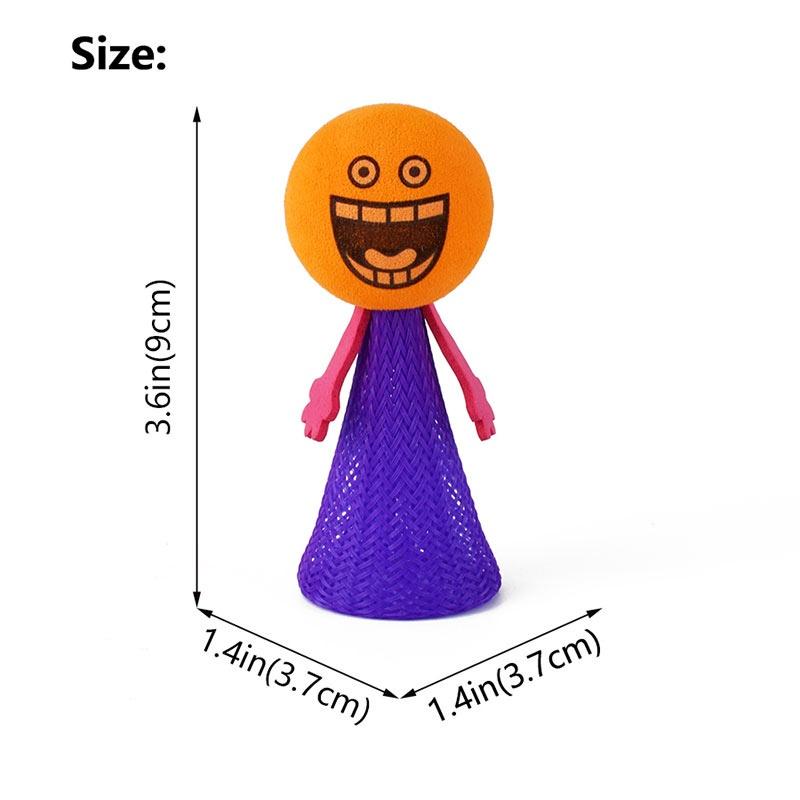 1Pcs Funny Fly Jump Doll Toy Interesting Random Color Soft Strange Creative Toys Educational Learning Toys for Children Gifts