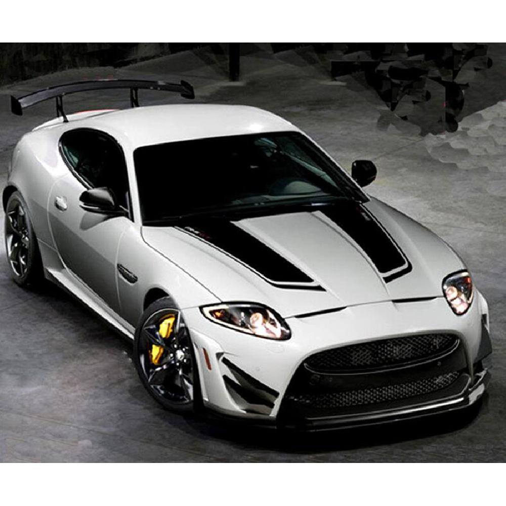 

Car Stripes Racing Sports Vinyl Hood Decals Diy Decoration Stickers Waterproof