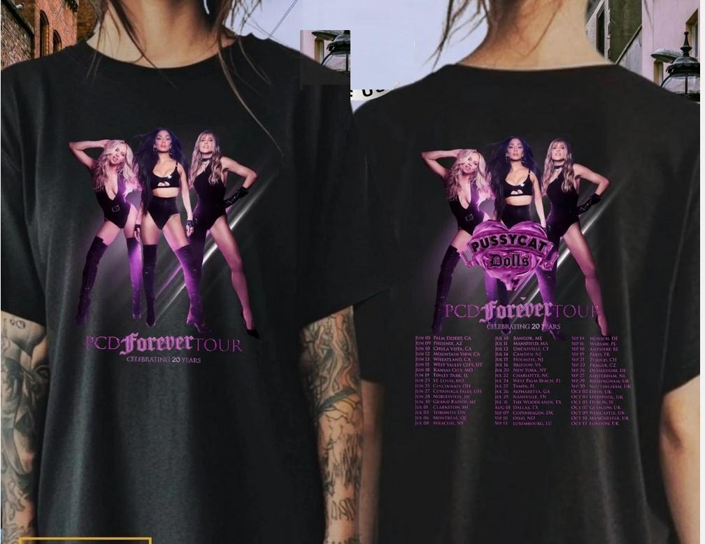 Caldo!! Maglietta del Tour 2026 delle Pussycat Dolls