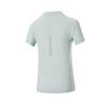 Salomon Outdoor Breathable Quick-Dry Round Neck Short Sleeve T-Shirt Women T-Shirts Misty-Blue C23376