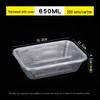 De Shang Yuan Disposable Transparent Takeaway Food Containers with Lids