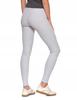 Women's High Waist Ribbed Leggings Fashionable Sporty MORAJ L/XL GREY