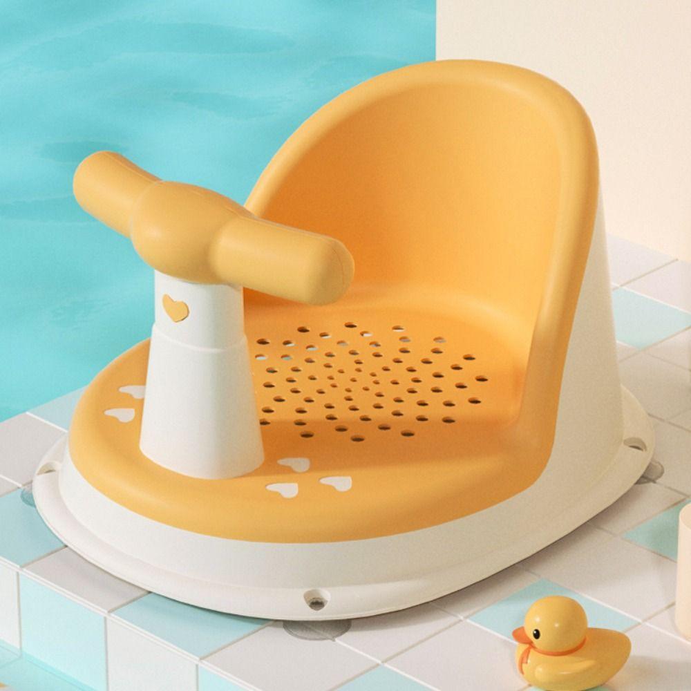 Portable Baby Bath Chair Comfortable Baby Shower Seat Safe Infant Carseat  Summer