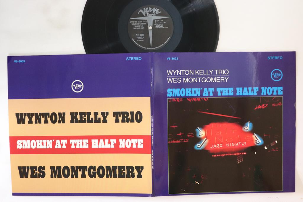 LP Record WYNTON KELLY TRIO - Smokin' At The Half Note V68633 VERVE US Jazz Used