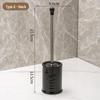 Nordic Ceramic Long Handle Toilet Brush – Elegant Design for Complete Cleaning