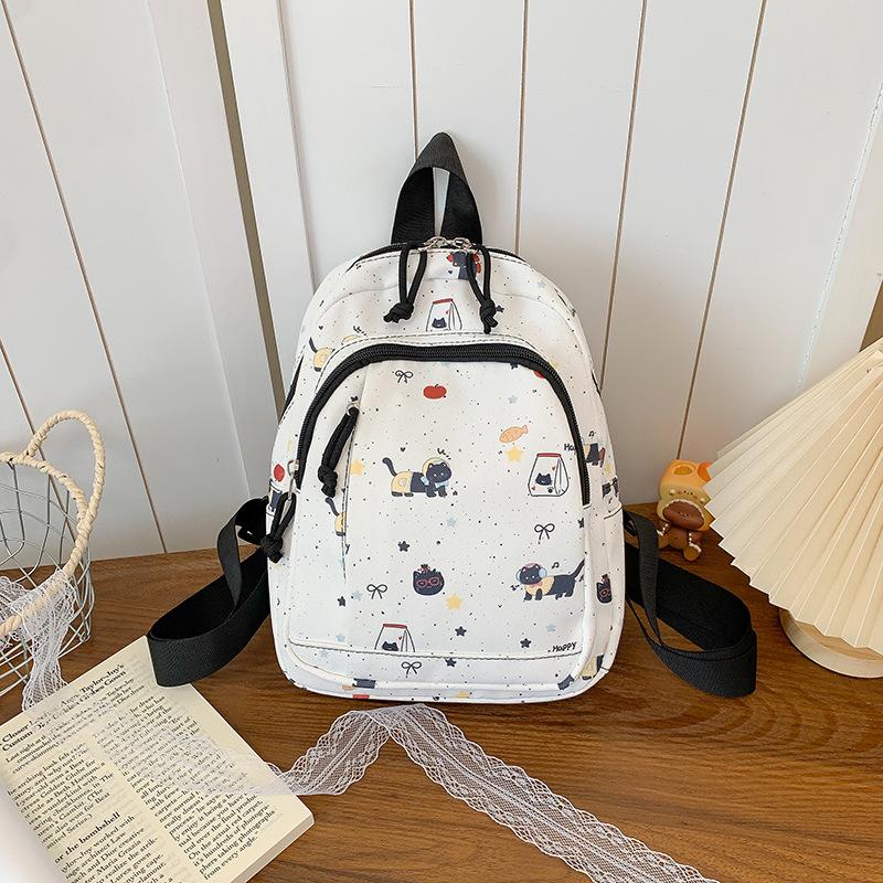 Schoolbag high value cute star design backpack junior high school student schoolbag cute light casual student backpack