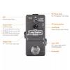 Ammoon Loop Station Mini Gitarren Looper Effektpedal 10 Minuten Aufnahmezeit 3 Arbeitsmodi True Bypass Vollmetall