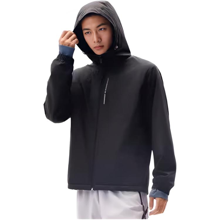 Li Ning Trench Coats Men's Hooded Moderate Other AFDVF91-1