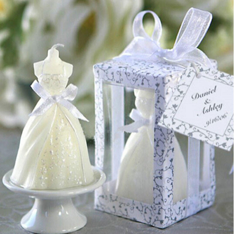 Buy 1 Pc Romantic White Bridal Bride Gown Dress Design Candle Birthday Bougie Anniversaire Wedding Decor At Affordable Prices Free Shipping Real Reviews With Photos Joom
