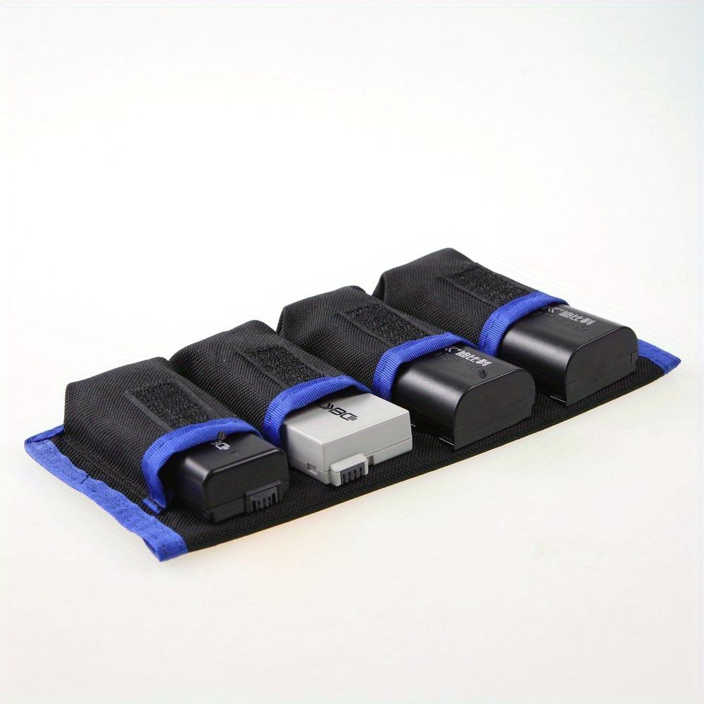 

Органайзер-чехол для 4 аккумуляторов для камеры | Прочная нейлоновая сумка для хранения | Дорожный чехол для зарядки