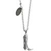 821WEBSERVICE Long Boots Half Chain Necklace