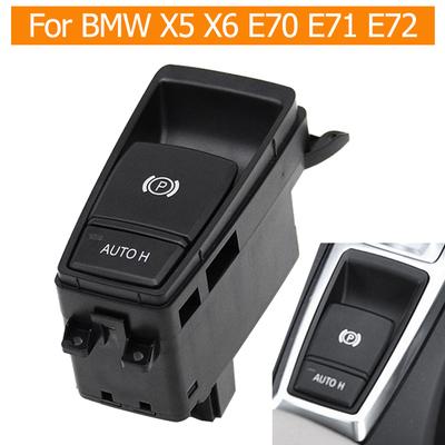 Interior Car Electronic Hand Brake Parking Control Switch Auto H Hold Button Assembly for BMW E70 X5 E71 E72 X6 61319148508