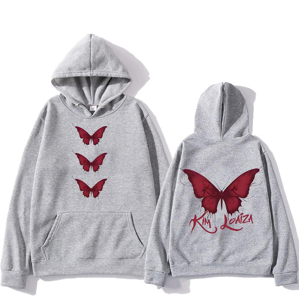 Kimberly Loaiza Hoodie Back Printing Comfortable Hip Hop Sweatshirts With Pocket Gothic Clothes Sudaderas Con Capucha Punk Hoody