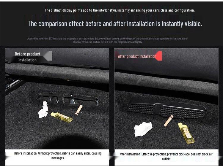 Rear Air Vent Dust Cover for 2013-2025 Volkswagen Lavida Plus