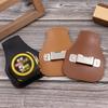 Premium Leather Tape Measure Case Adjustable Belt Clip For 5m 10m Measuring Tape Compact Design For Professional Craftsmen