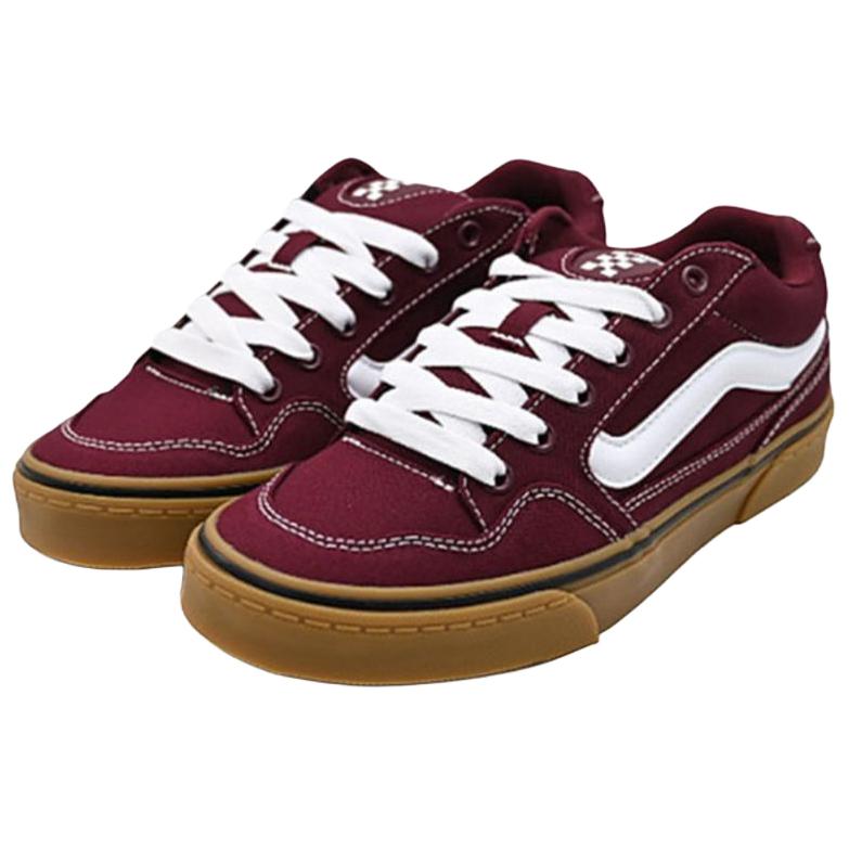 Vans Caldrone Low top Skateboard Shoes Men's Red VN000CSP4QU