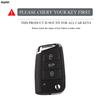 3 Buttons TPU Car Key Case Cover Holder For VW Volkswagen Golf 7 MK7 Tiguan MK2 SEAT Ateca Leon FR 2 Ibiza For Skoda Octavia A7