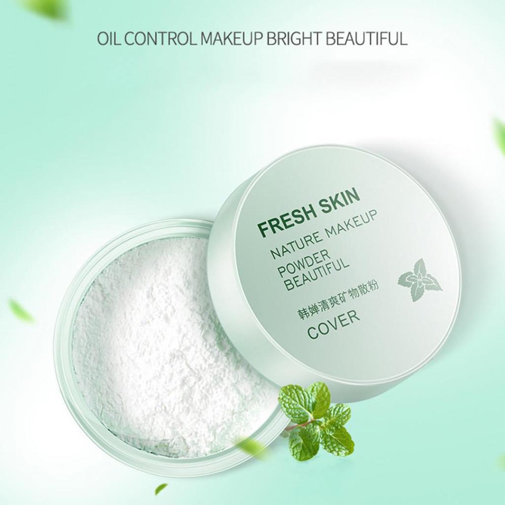 Refreshing Cosmetic Translucent Foundation Finishing Loose Powder Face Makeup