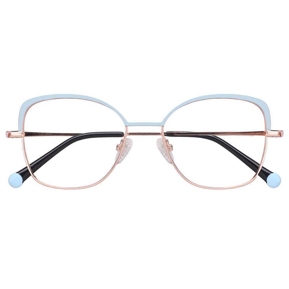 Ochelari metalici, ramă de ochelari de miopie avansată versatilă, ramă de ochelari pentru bărbați