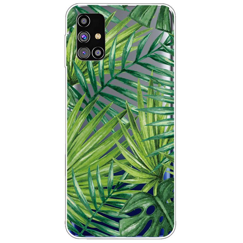 Clear Soft Cover for Samsung A31 A41 A51 A71 Case TPU Transparent Lovely Fashion Cases for Galaxy A71 Silicone Bumper Cat