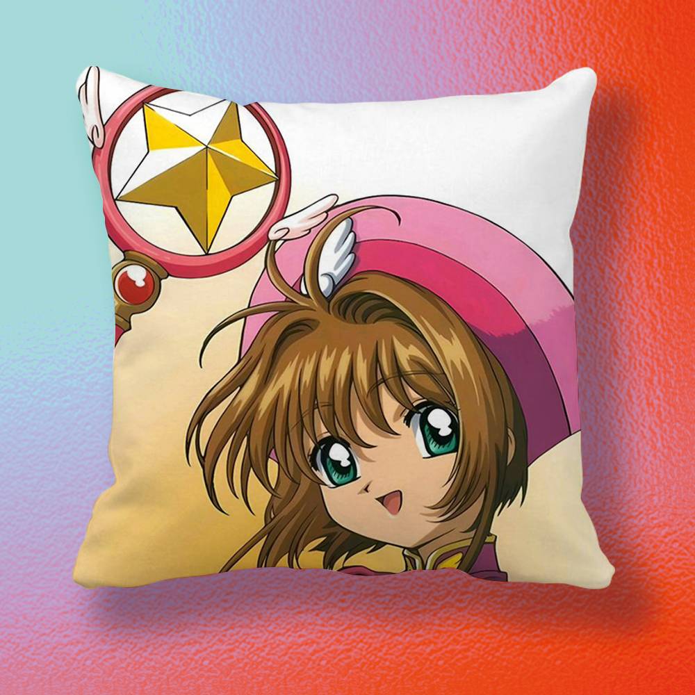 Cardcaptor SSakura  Pillow Cover Gift High Definition Digital printingSurprise Vivid Pattern Household
