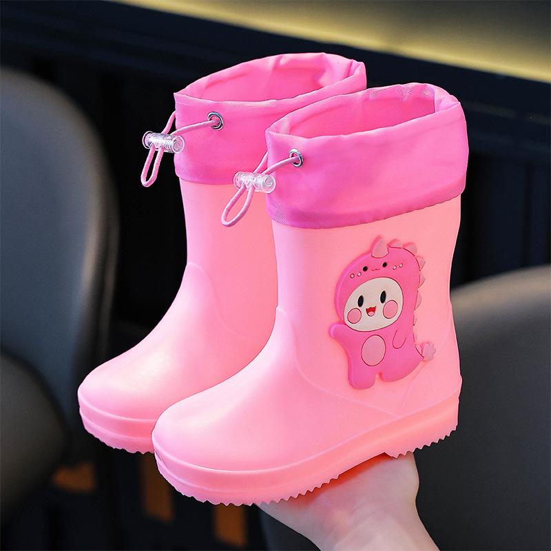 Rain Boots for Boys, Waterproof; Rain Boots for Girls, Anti-slip; Water Shoes