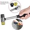 HotCar Dent Removal Tool Rubber Hammer Striking Tool Hail Dent Removal Tool Body Unpainted Dent Repair Kit Rea