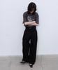 LCDC™ Frayed Line Detail Pants (Black)