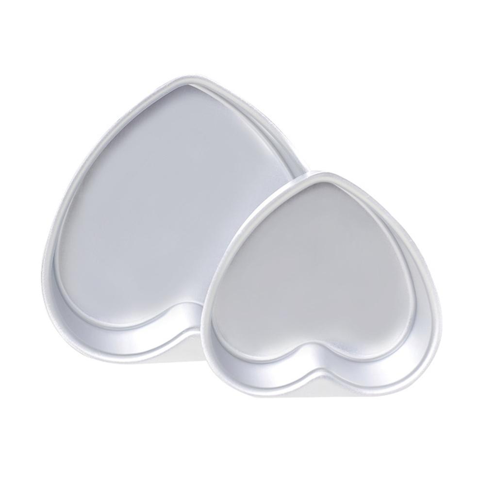 6inch Heart Baking Pan Aluminum Alloy Dishwasher Safe Non Finish
