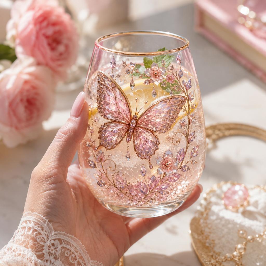 Funny Glass Cup - Novelty Drinking Glass with Design, Perfect for Coffee, Tea, at Home or Party