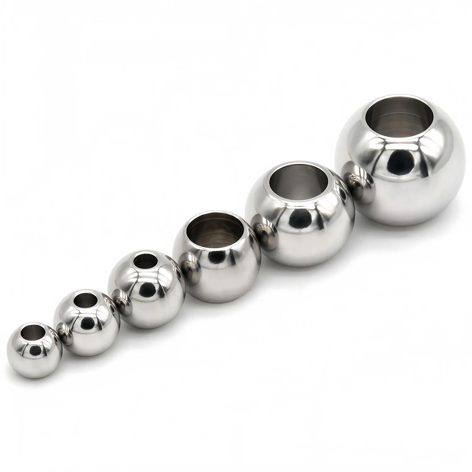 2-12mm Stainless Steel Beads for Jewelry Making Loose Spacer Metal Beads DIY Bracelet Necklace Bracelets High Quality Wholesale